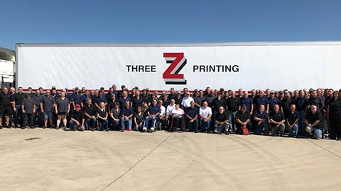 image of the Three Z Printing staff
