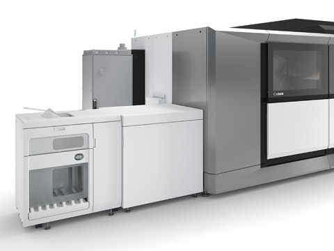 Image of a varioPRINT iX-series sheet-fed inkjet press