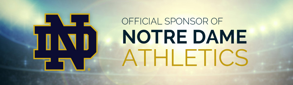 Official Sponsor of Notre Dame Athletics