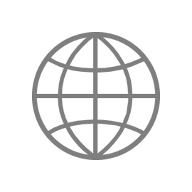 Icon of a globe used for Global Managed Services