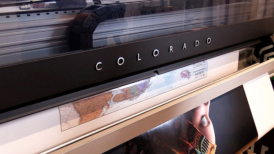 Colorado 1650 UVgel Printer