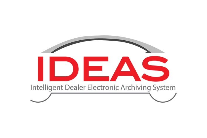 Logo for Intelligent Dealer Electronic Archiving System (IDEAS)
