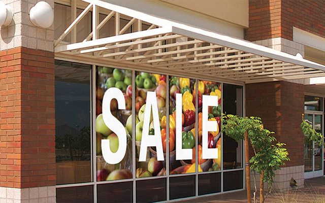 Window Graphics Display Applications - Canon Solutions America