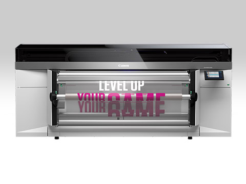 Image of the new Colorado 1650 Roll-to-Roll Wide Format Printer