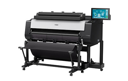 Image of a Canon imagePROGRAF Color Large Format Printer